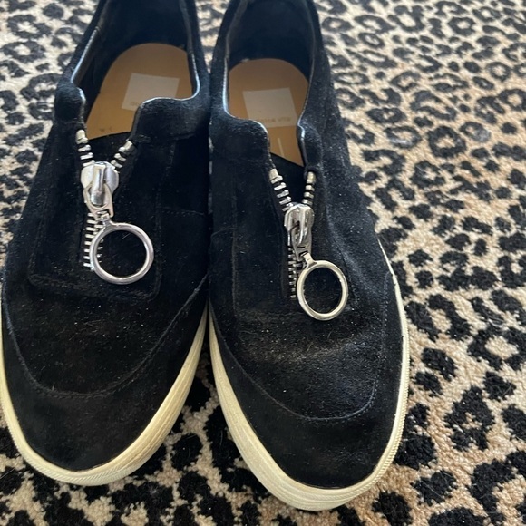 Dolce vita black slip on shoes - Picture 1 of 9